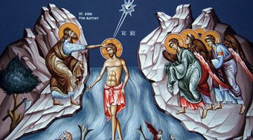 Juan bautiza a Jesús y prenden a Juan