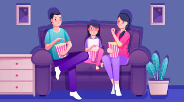 ¿Cuál es el criterio para la edad mostrada en las películas?