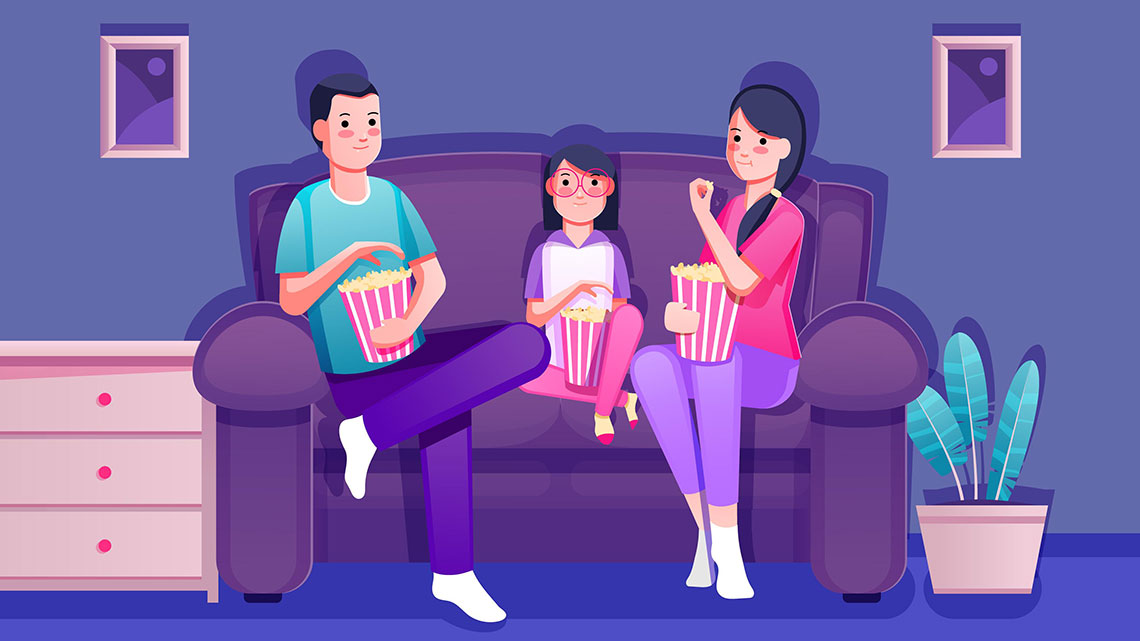¿Cuál es el criterio para la edad mostrada en las películas?